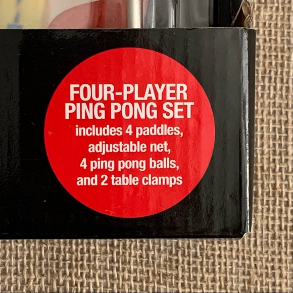 Travel Table Tennis 4 Player Portable Ping Pong NIB - Picture 2 of 9